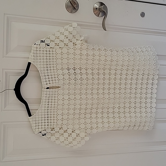 RSVP by Talbots Circle Lace short sleeve top sz MED - Picture 2 of 8